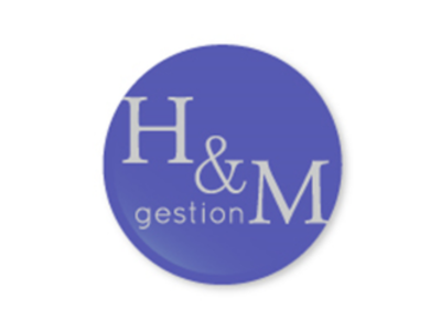 Logo de notre partenaire H & M GESTION